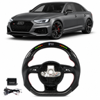 LED Carbon Fiber Steering Wheel for Audi RS / S Models 2012-2021