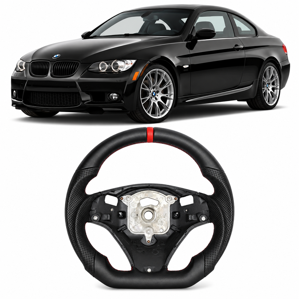 Full Leather Steering Wheel for BMW E90 E92 E93 M3 328i 335i