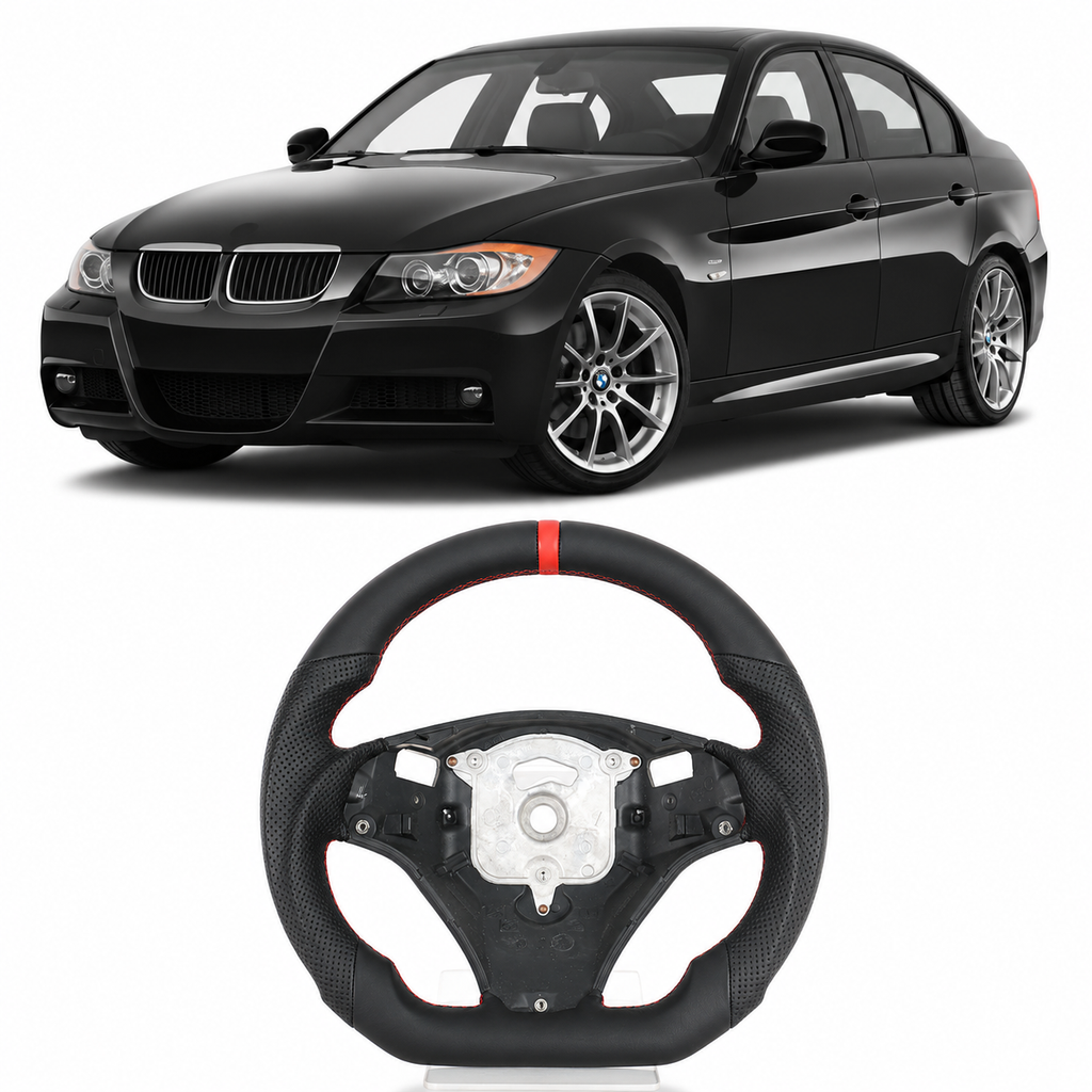 Premium Full Leather Steering Wheel for BMW 3 Series E90 E91 E92 E93 & M3