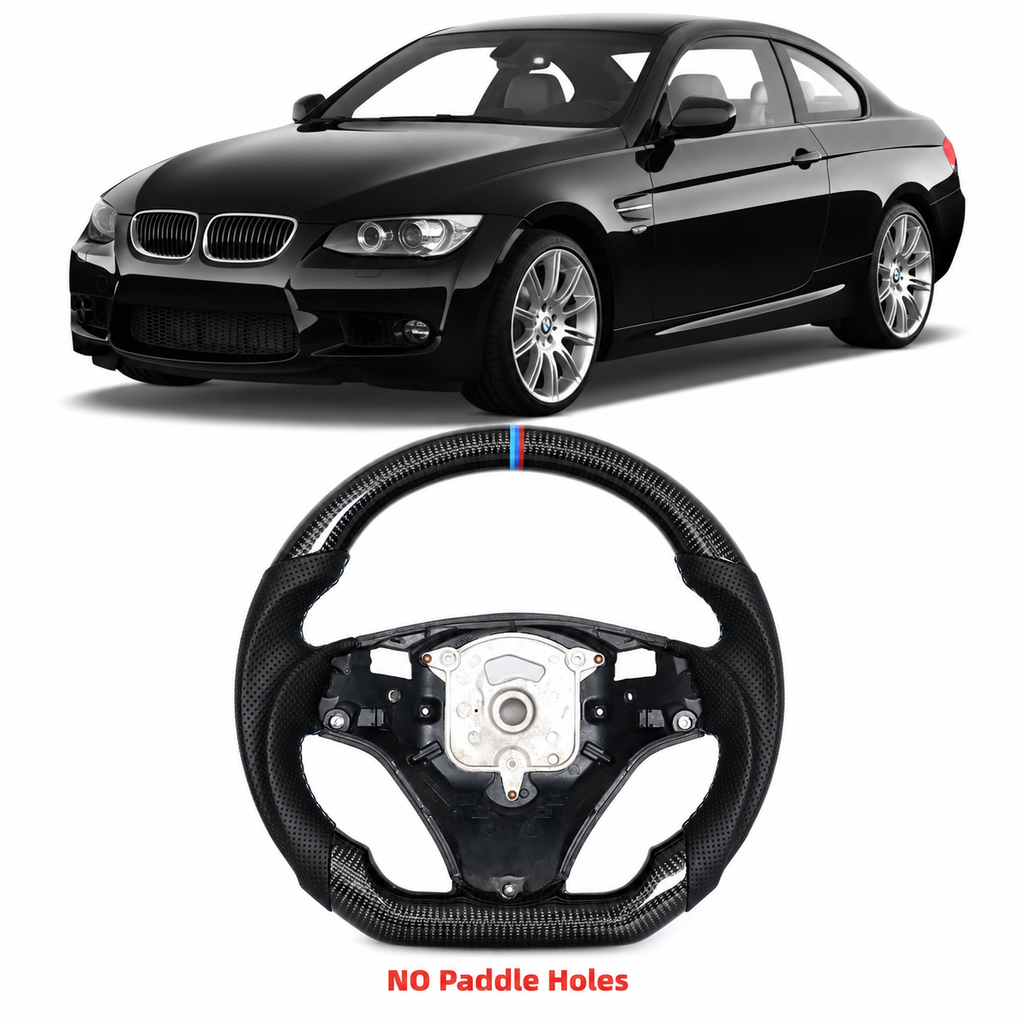 Carbon Fiber Steering Wheel for BMW E90/E92/E93 Manual 2006-2013
