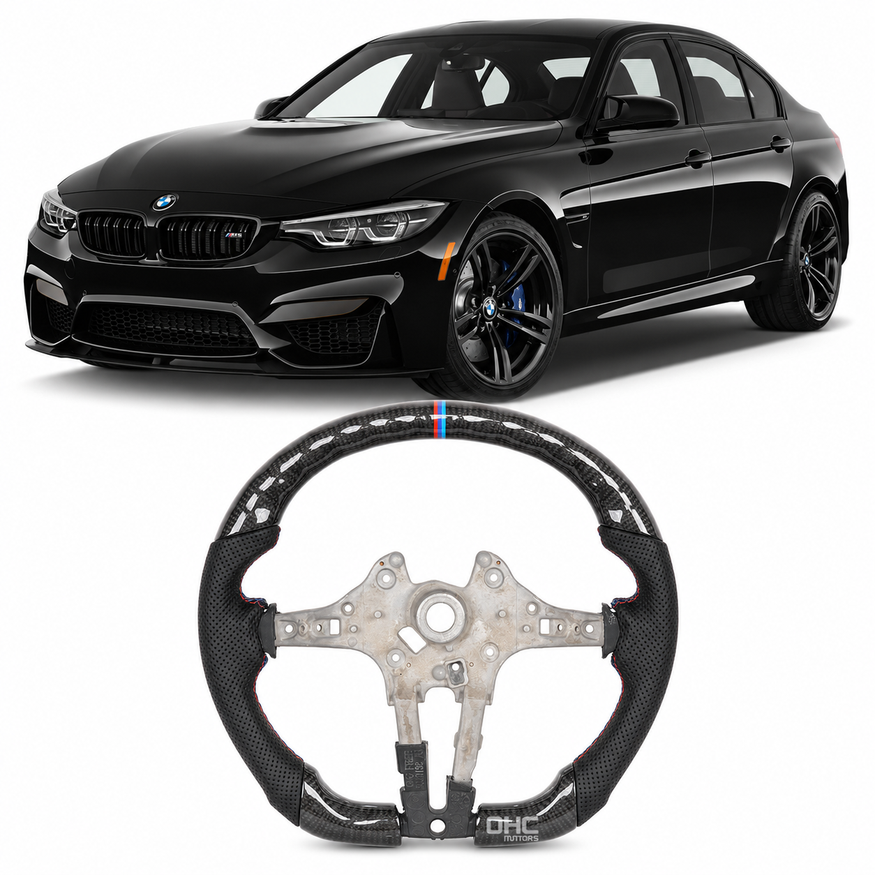 Carbon Fiber Steering Wheel for BMW F30 F-Series