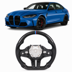 Real Carbon Fiber Steering Wheel for BMW G20 G21 G22 G28 G29 M3 G80