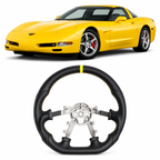 Full Leather Steering Wheel for Corvette C5 Z06 1997-2004
