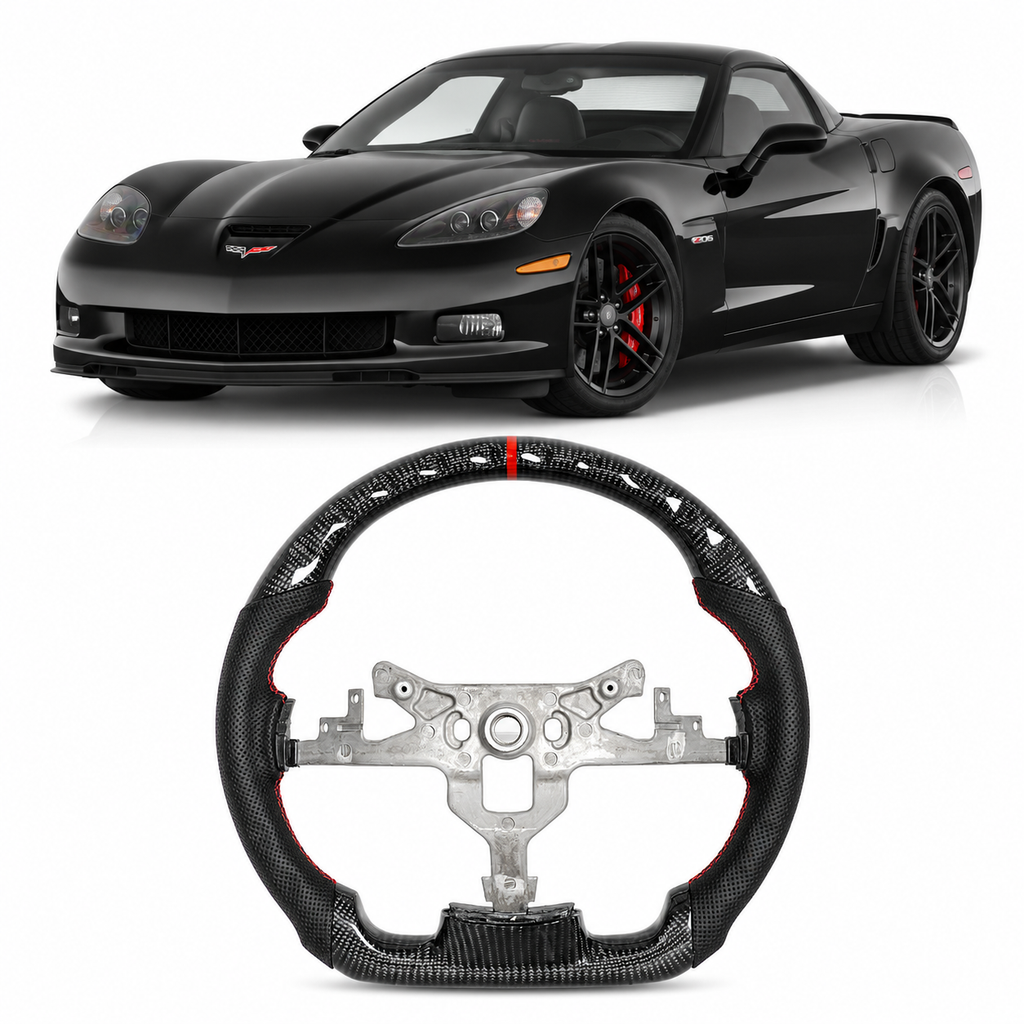 Carbon Fiber Steering Wheel for Corvette C6 Z06 2006-2011