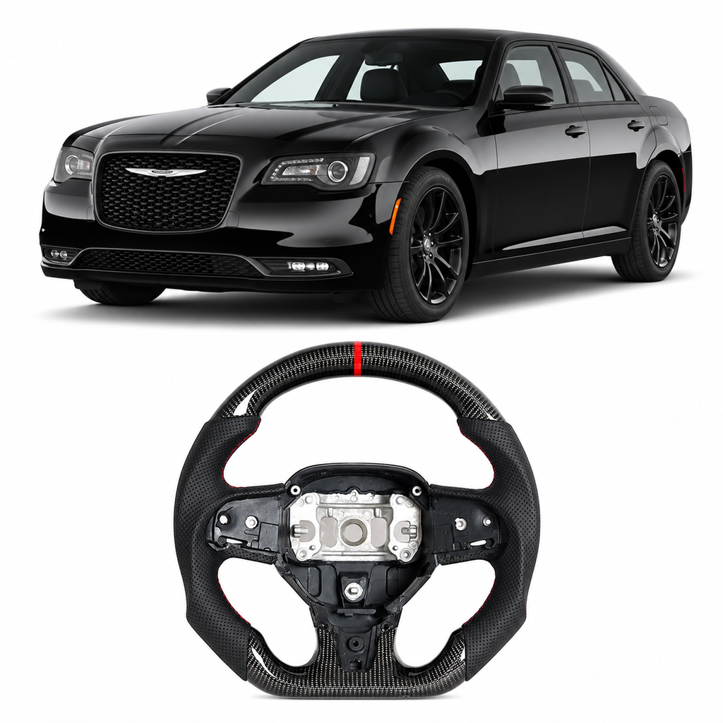 Carbon Fiber Steering Wheel for Chrysler 300 / 300C 2015-2023