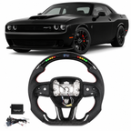 Carbon Fiber LED Steering Wheel for Dodge Charger/Challenger/Durango 2015-2025