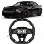 Smart LED Carbon Fiber Steering Wheel for Dodge SRT Hellcat 2015+