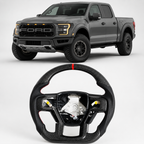 Heated Carbon Fiber Steering Wheel for Ford F-150 Raptor 2015-2020