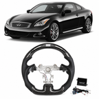 Smart LED Carbon Fiber Steering Wheel for Infiniti G37 2009-2013