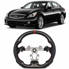 Real Carbon Fiber Steering Wheel for Infiniti G37 G37x G35 2007-2013