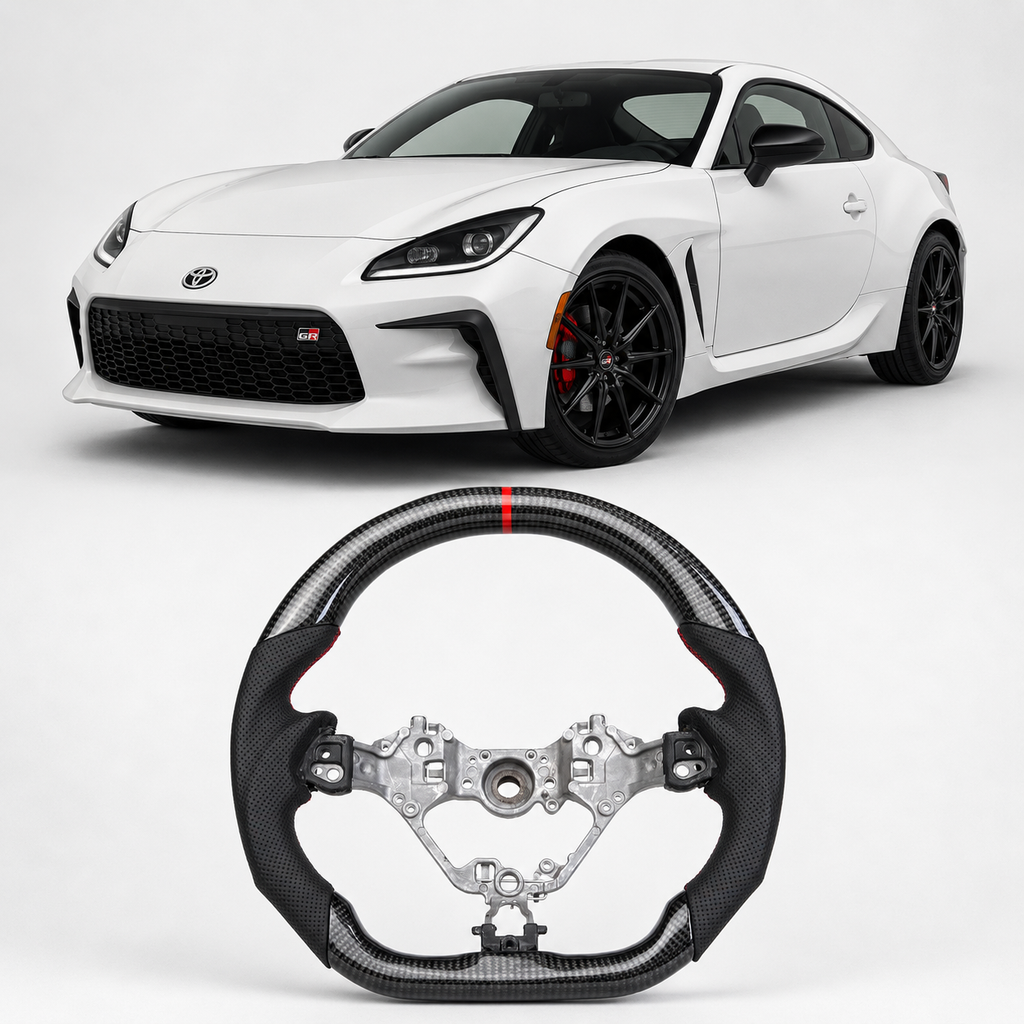 Carbon Fiber Steering Wheel for Toyota GR86 / Subaru BRZ 2017-2026