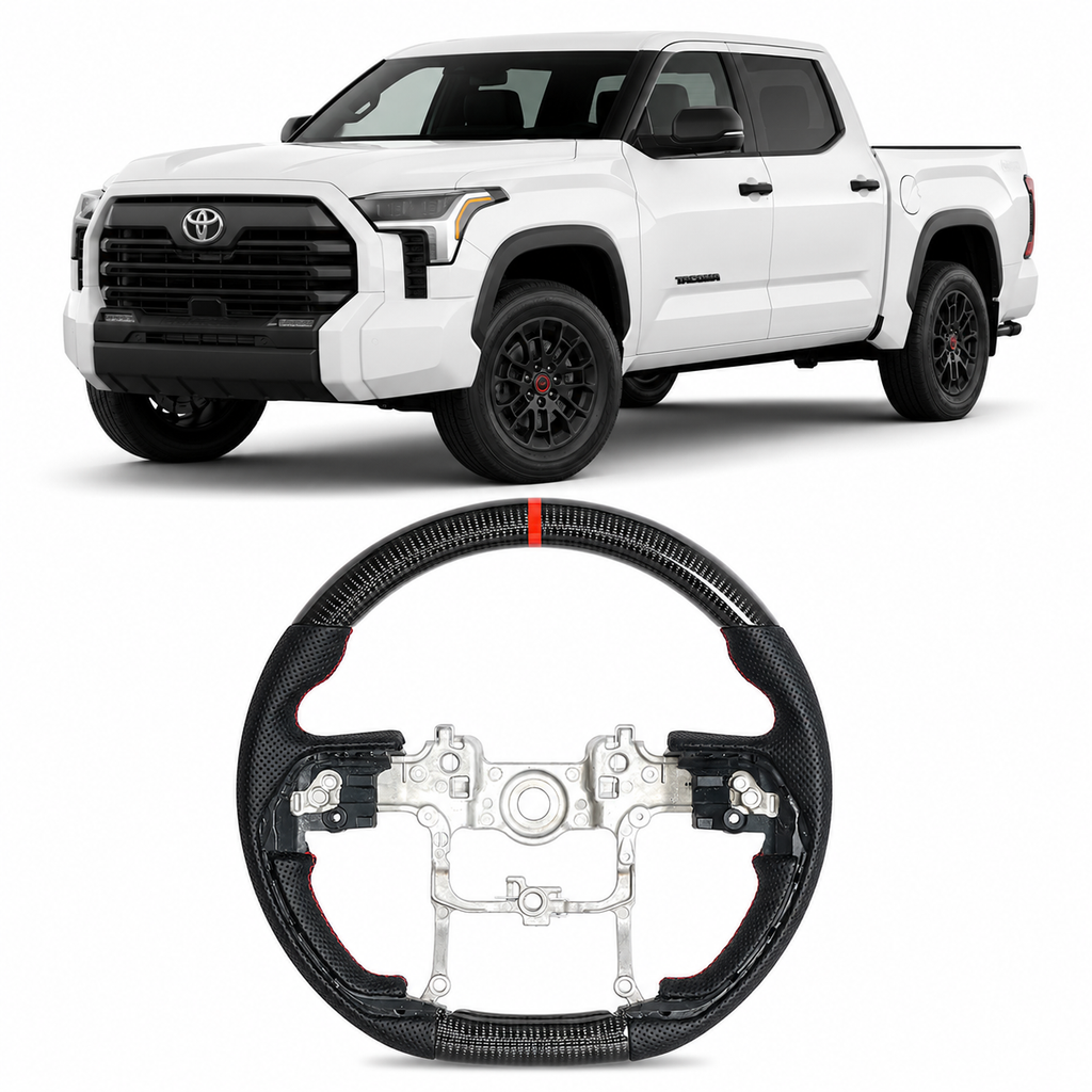Carbon Fiber Steering Wheel for Toyota Tacoma / Tundra / Sequoia 2023-2026