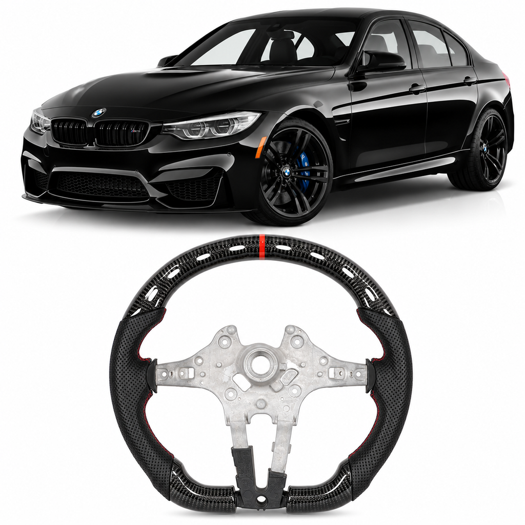 Carbon Fiber Steering Wheel for BMW F30 F10 F15 M3 M5 X Series