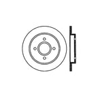 StopTech 01-07 Ford Focus Cryo-Stop Premium Rotor
