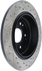StopTech 04-08 Acura TL / 03-09 Honda Element Slotted & Drilled Right Rear Rotor