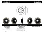StopTech 04-08 Acura TL / 03-09 Honda Element Slotted & Drilled Right Rear Rotor