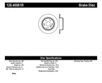 StopTech 04-08 Acura TL/TL-S Standard/Brembo Drilled Right Rear Rotor