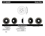 StopTech 06-09 Honda Civic Ex/Si Slotted & Drilled Right Rear Rotor