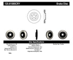 StopTech 07-14 Ford Mustang Cryo-Stop Front Premium Rotor