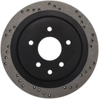 StopTech 08-09 Infiniti EX35 / 05-08 G35 / 09 G37 / 06-09 M35/M45 Drilled Right Rear Rotor