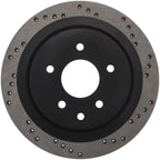 StopTech 08-09 Infiniti EX35 / 05-08 G35 / 09 G37 / 06-09 M35/M45 Drilled Right Rear Rotor