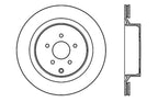 StopTech 09 Infiniti FX50 SportStop Slotted & Drilled Rear Left Rotor