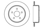 StopTech 12 Jeep Wrangler Rubicon Drilled Right Rear Rotor