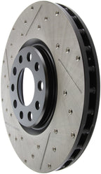 StopTech 13+ Dodge Dart Performance Slotted & Drilled Front Right Rotor
