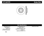 StopTech 95-00 Lexus LS 400 Right Front Slotted & Drilled Rotor