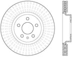 StopTech Drilled Sport Brake Rotor