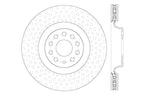 StopTech Drilled Sport Brake Rotor