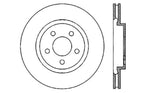 StopTech Drilled Sport Brake Rotor