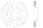 StopTech Performance Front Right Brake Rotor