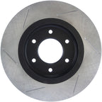 StopTech Power Slot 08-09 Infiniti QX4/QX56 / 07-09 Nissan Armada Left Front Slotted Rotor