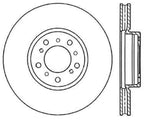 StopTech Power Slot BMW (E46) Front Left Cryo Slotted Rotor
