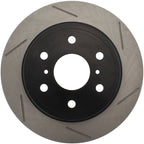StopTech PowerSlot Chevrolet Avalanche/Silverado/Suburban/Tahoe / GMC Yukon Left Slotted Rear Rotor