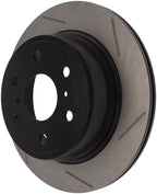 StopTech PowerSlot Chevrolet Avalanche/Silverado/Suburban/Tahoe / GMC Yukon Left Slotted Rear Rotor