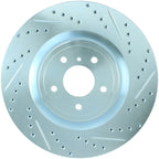 StopTech Select Sport Nissan Slotted and Drilled Front Left Rotor