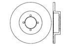 StopTech Slotted & Drilled Sport Brake Rotor
