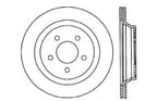 StopTech Slotted & Drilled Sport Brake Rotor