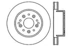 StopTech Slotted & Drilled Sport Brake Rotor