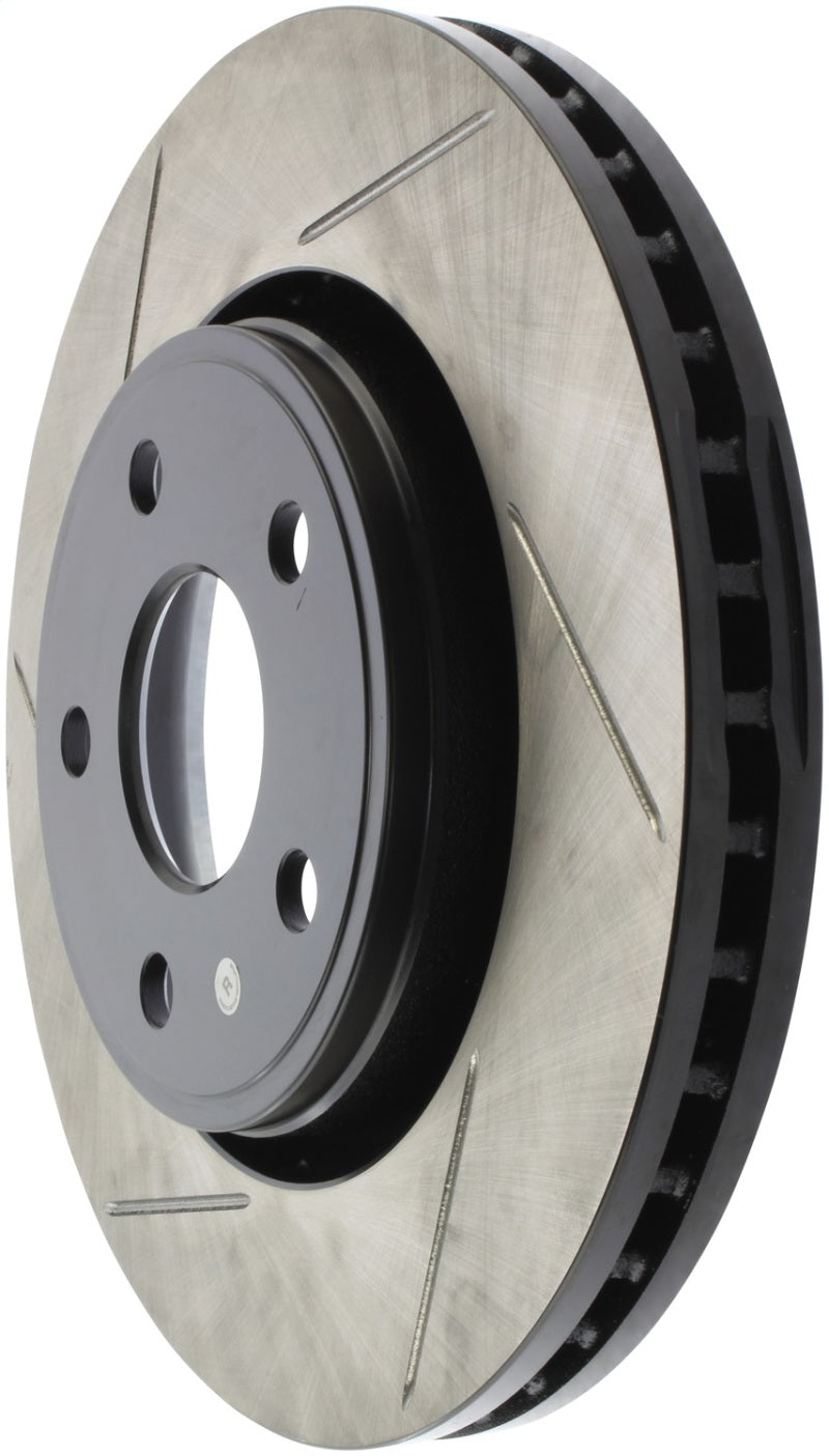 StopTech Slotted Sport Front Right Brake Rotor 11-17Jeep Grand Cherokee (Excludes SRT8)
