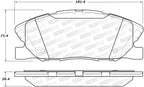 StopTech Sport Brake Pads w/Shims and Hardware - Front