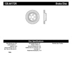 StopTech Sport Cross Drilled Brake Rotor - Rear Left