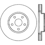 StopTech Sport Slotted (CRYO) 92-95 Toyota MR2 Front Right Slotted Rotor