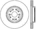 StopTech Sport Slotted (CRYO) 95-00 Lexus LS Front Left Rotor