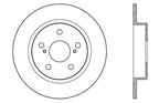 StopTech SportStop 10-13 Scion tC Slotted & Drilled Left Rear Rotor