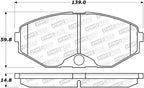 StopTech Street Brake Pads