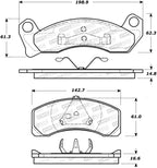 StopTech Street Brake Pads