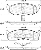 StopTech Street Brake Pads